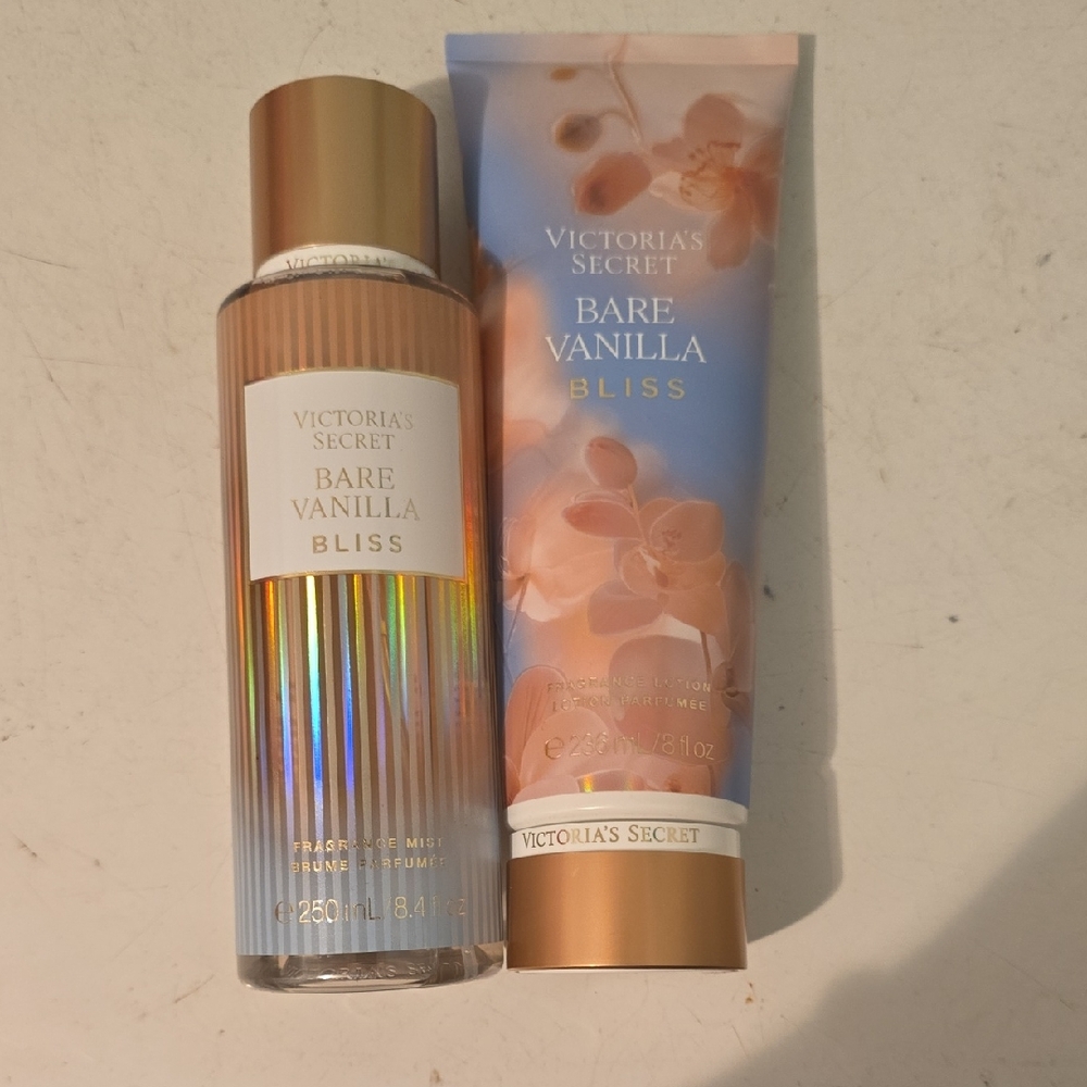 Victoria's Secret Bare Vanilla Bliss - Gold and Cream